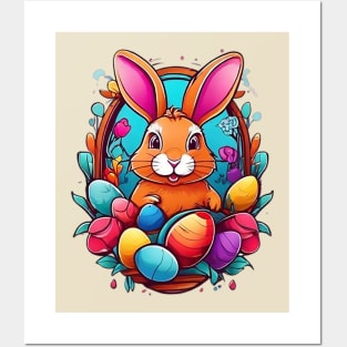 EASTER BUNNY Posters and Art